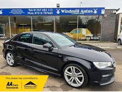 Black Used 2014 Audi A3 S-Line Sedan | £9,650 (Fair price)