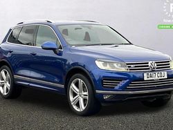 Blue Used 2017 VW Touareg R-line Plus SUV | £20,099 (Fair price)