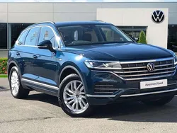 Blue Used 2022 VW Touareg SEL SUV | £36,999