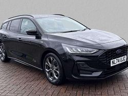 Black Used 2024 Ford Focus ST-Line Estate | £19,460 (Fair price)