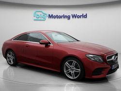 Red Used 2020 Mercedes E220 AMG line Coupe | £23,100 (Fair price)