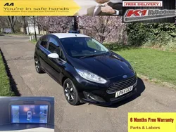 Black Used 2016 Ford Fiesta Zetec Hatchback | £3,999 (Super price)
