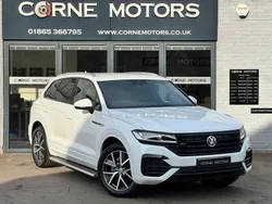 White Used 2018 VW Touareg R-line SUV | £27,990 (A bit pricey)