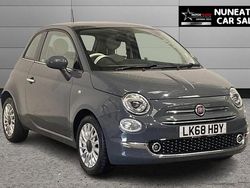 Grey Used 2018 Fiat 500 Lounge Hatchback | £10,450 (Fair price)