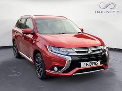 Red Used 2018 Mitsubishi Outlander P-HEV Estate | £11,749 (Fair price)