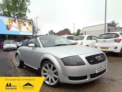 Silver Used 2001 Audi TT Roadster Cabriolet | £1,490