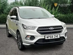 Silver Used 2018 Ford Kuga ST-Line SUV | £11,699 (Fair price)