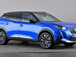 Blue Used 2022 Peugeot e-2008 Premium SUV | £15,248 (Fair price)