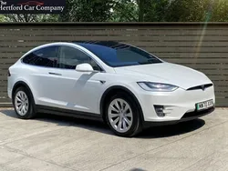 White Used 2020 Tesla Model X Long Range SUV | £34,787 (Expensive)