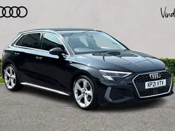 Black Used 2021 Audi A3 S-Line Hatchback | £18,880 (Fair price)