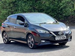 Black Used 2020 Nissan Leaf Tekna Hatchback | £6,950
