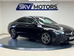 Black Used 2021 Mercedes CLA220 AMG Line Premium Plus Sedan | £24,645 (Fair price)