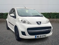 White Used 2011 Peugeot 107 Sportium Hatchback | £3,290 (A bit pricey)