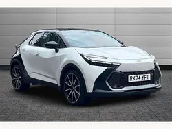 Platinum white Used 2024 Toyota C-HR Sport SUV | £32,450 (A bit pricey)