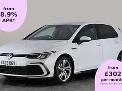 White Used 2023 VW Golf VIII R-line Hatchback | £20,916 (Fair price)