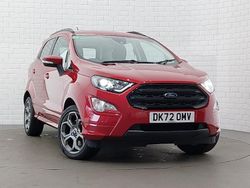 Red Used 2022 Ford Ecosport ST-Line SUV | £12,998 (Fair price)