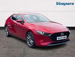 Red Used 2020 Mazda 3 Inclusive Hatchback | £12,500 (Fair price)