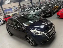Blue Used 2016 Peugeot 208 GT-line Hatchback | £6,450 (Fair price)