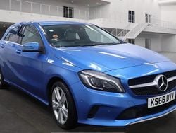 Blue Used 2017 Mercedes A200 Premium Hatchback | £9,295 (Good price)