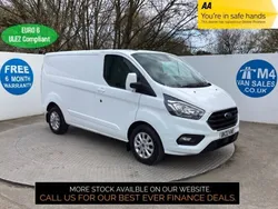 White Used 2022 Ford Transit Custom Limited Van | £19,995 (A bit pricey)