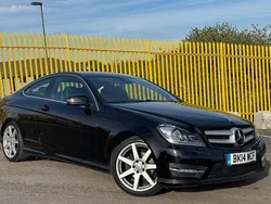 Black Used 2014 Mercedes C220 Sport Edition Coupe | £5,694 (Super price)