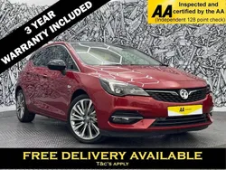 Red Used 2021 Vauxhall Astra Edition Hatchback | £11,295 (Fair price)