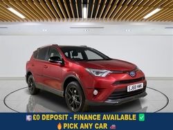 Red Used 2018 Toyota RAV4 SUV | £15,799 (Fair price)