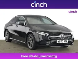 Black Used 2020 Mercedes A250 AMG line Sedan | £17,799 (Good price)