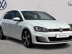White Used 2016 VW Golf VII GTI Hatchback | £19,137 (Fair price)