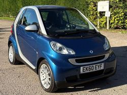 Blue Used 2010 Smart ForTwo Coupé Passion Coupe | £2,995 (Fair price)