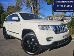 White Used 2013 Jeep Grand Cherokee Overland SUV | £8,995 (Good price)
