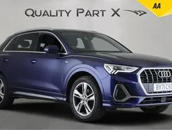 Blue Used 2021 Audi Q3 S-Line SUV | £18,375 (Fair price)