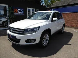White Used 2013 VW Tiguan Match SUV | £7,695 (Fair price)