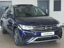 Blue New 2025 VW Tiguan Allspace Elegance SUV | £37,998 (A bit pricey)