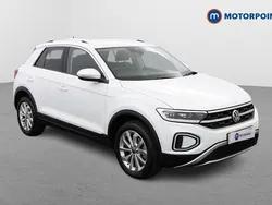 White Used 2023 VW T-Roc Style SUV | £25,099 (Fair price)