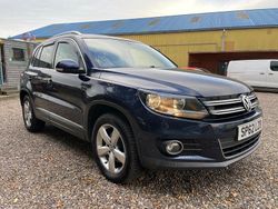 Blue Used 2012 VW Tiguan SE SUV | £5,750 (Fair price)