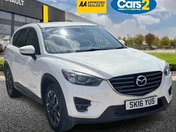 White Used 2015 Mazda CX-5 Inclusive SUV | £8,245 (A bit pricey)