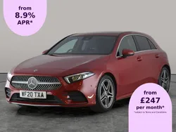 Red Used 2020 Mercedes A180 Executive Hatchback | £17,201 (Fair price)