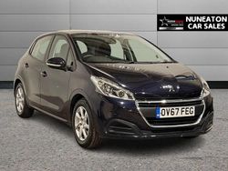 Blue Used 2017 Peugeot 208 Active Hatchback | £5,850 (Fair price)