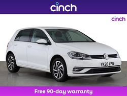 White Used 2020 VW Golf VII Edition Hatchback | £14,199 (Fair price)