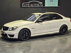 White Used 2011 Mercedes C63 AMG Edition 1 Sedan | £21,995