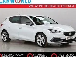 White Used 2021 Seat Leon FR Hatchback | £13,300 (Fair price)