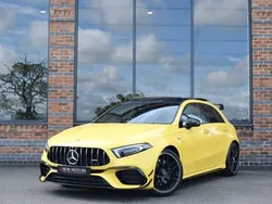 Yellow Used 2021 Mercedes A45 AMG AMG Hatchback | £41,999 (A bit pricey)