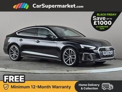 Black Used 2022 Audi A5 S-Line Hatchback | £24,297 (Good price)