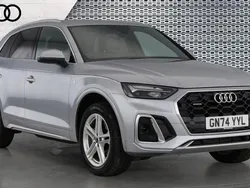Silver Used 2024 Audi Q5 S-Line SUV | £35,990 (Fair price)