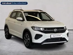 White Used 2025 VW T-Cross R-line SUV | £27,140 (Expensive)