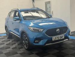 Blue Used 2021 MG ZS Exclusive Sedan | £10,495 (Fair price)