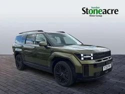 Green New 2025 Hyundai Santa Fe SUV | £48,795 (Fair price)