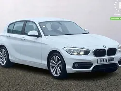 White Used 2017 BMW 118 Sport Line Hatchback | £12,599 (Good price)