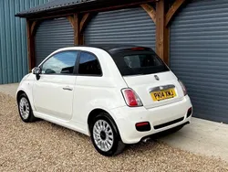 White Used 2014 Fiat 500 S Cabriolet | £2,495 (Super price)